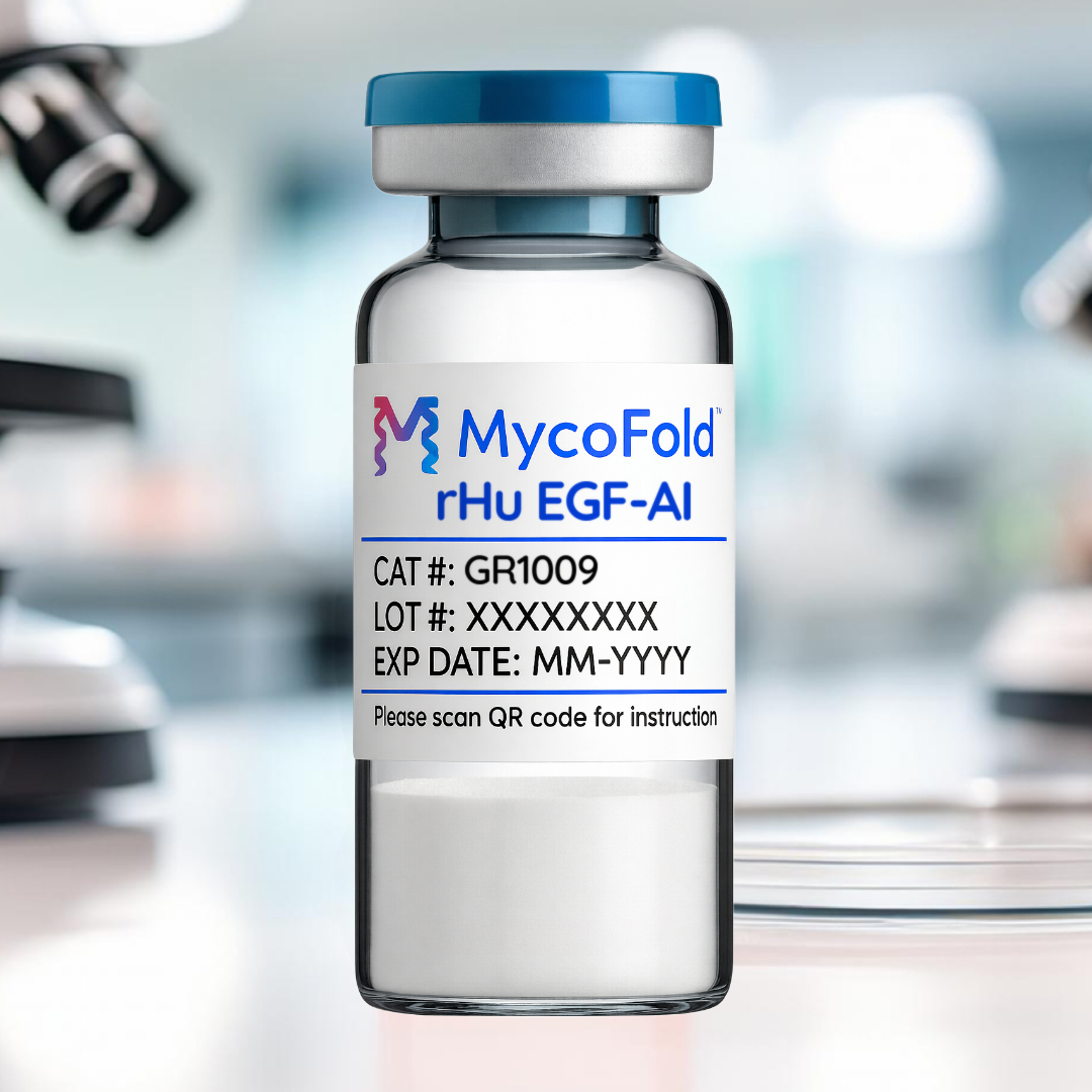 MycoFold-AI™ Hyperstable rHu Epidermal Growth Factor (EGF)